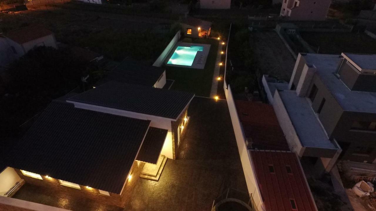 Casa Rural Con Piscina Vina De Millan او غروف المظهر الخارجي الصورة